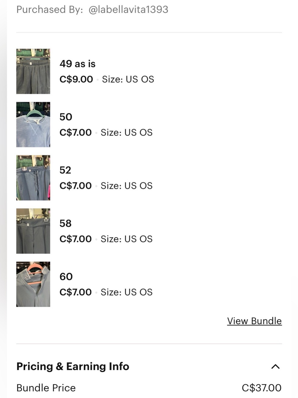Rebundle/CCO for @labellavita1393
